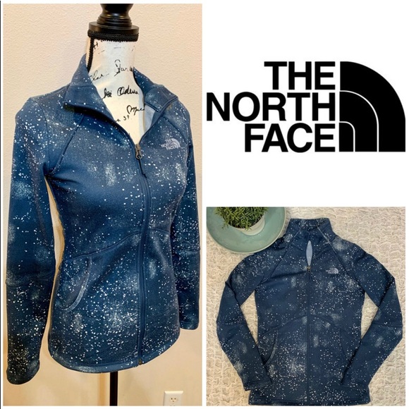 The North Face Jackets & Blazers - North Face Fleece Cinder Zip Blue Galaxy Lightweight Layering Jacket Rare sz XS